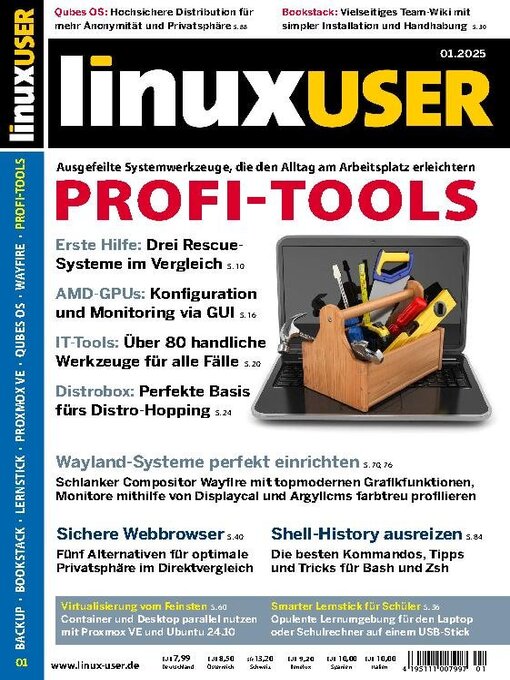 Title details for LinuxUser by Computec Media GmbH - Available